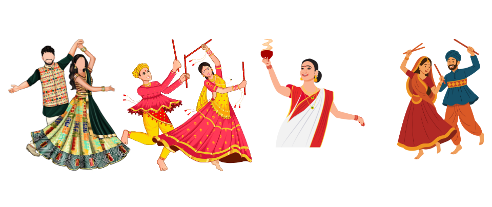 Navratri decorative art